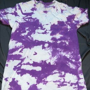 Homemade tie dye shirt